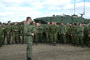 Sgt Biener explaining the finer points of tanks to C Coy, 2VP